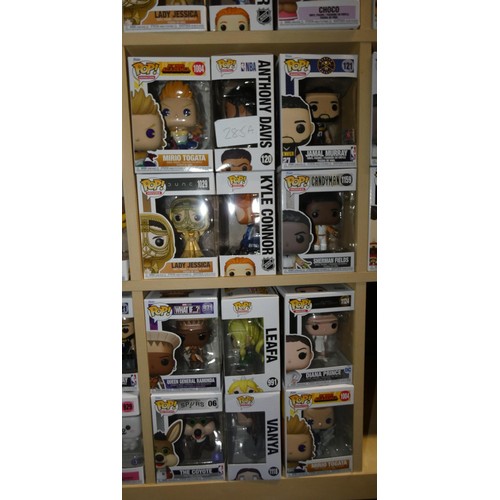 285A - 12 x various Funko Pop collectable bobble head figures - Boxed and unused. Not practical to list in ... 