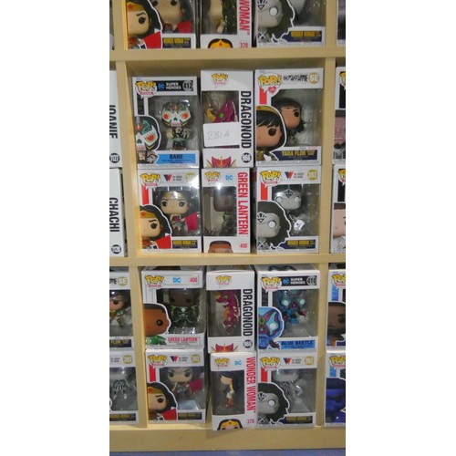 281A - 12 x various Funko Pop collectable bobble head figures - Boxed and unused. Not practical to list in ... 