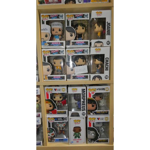 280A - 12 x various Funko Pop collectable bobble head figures - Boxed and unused. Not practical to list in ... 