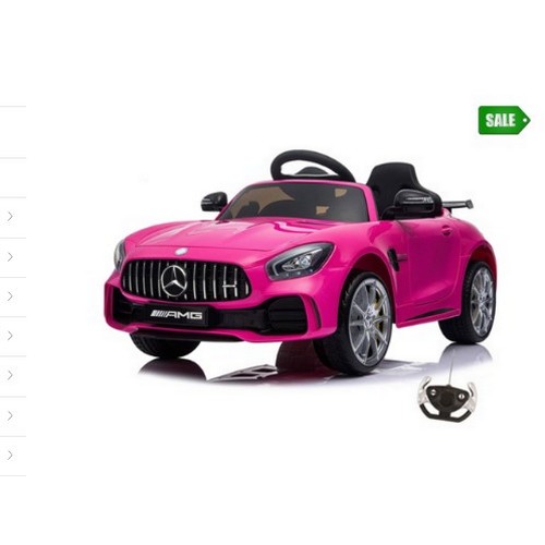 659 - 1 x Turbokidz Mercedes AMG GT R child's ride on 12v battery powered toy car. Boxed and requires asse... 