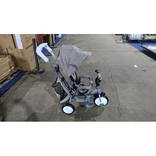 672 - 1 x Ricco tricycle type XG6059-T7. Boxed and requires assembly