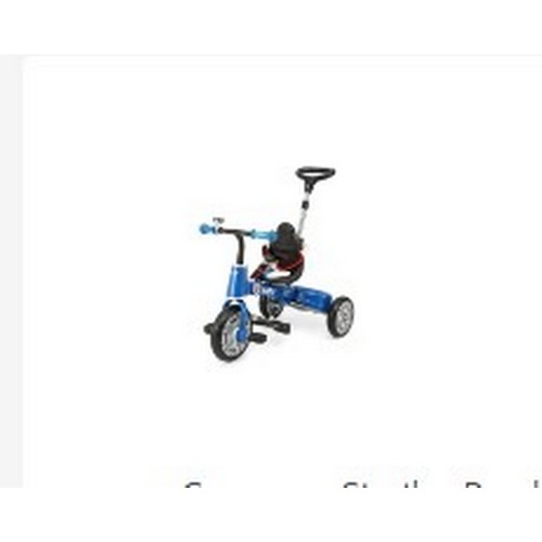 710 - 1 x Ricco Mini fold tricycle. Boxed and requires assembly - Colour is laser blue