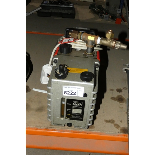 5222 - 1 x Edwards 18 One Stage vacuum pump 240v