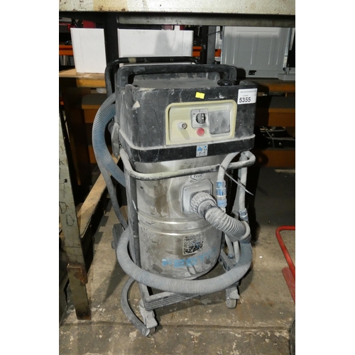 5355 - 1 x Festo SR13E wet / dry vacuum cleaner 240v. Please note only the hose is attached. Appears to be ... 