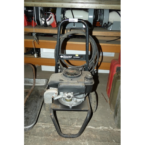 5359 - 1 x Comet CX1500 petrol engine pressure washer with hose but no lance is included