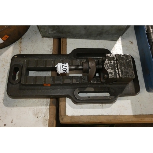 5074 - 1 x rack drill vice 3 inch