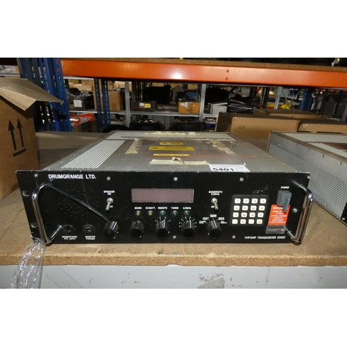 5401 - 1 x Drumgrange DX502 VHF/UHF radio transceiver