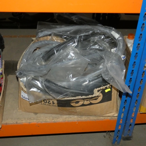 5449 - 1 box containing a quantity of various hose / tube