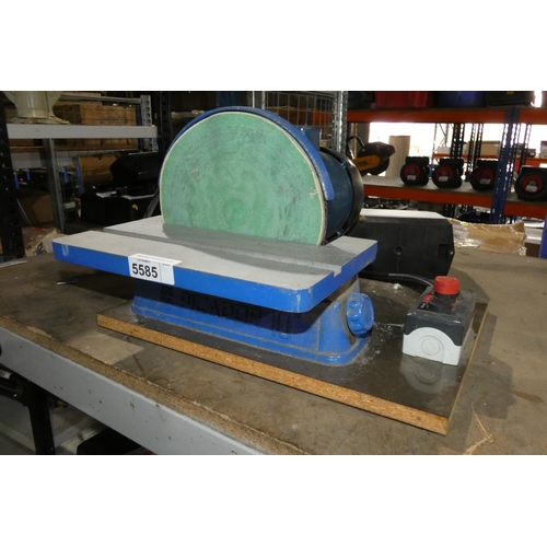 5585 - 1 x Picador FIG119 10inch bench top disc sander 240v