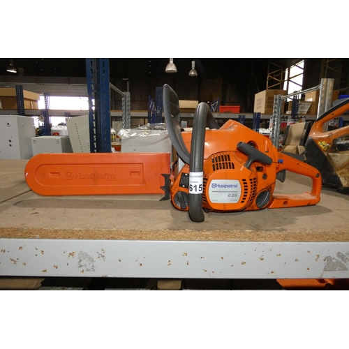 5615 - 1 x Husqvarna 236 petrol engine chainsaw