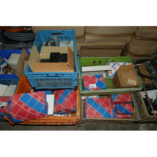 5642 - 1 pallet containing a quantity of various electrical items. Not practical to list in detail so pleas... 