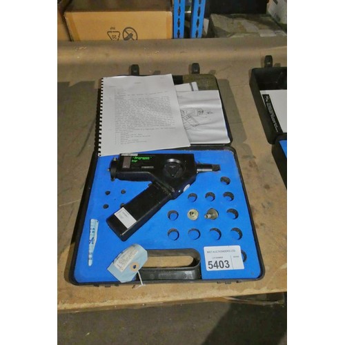 5403 - 1 x Priorspec optical fibre inspection tool