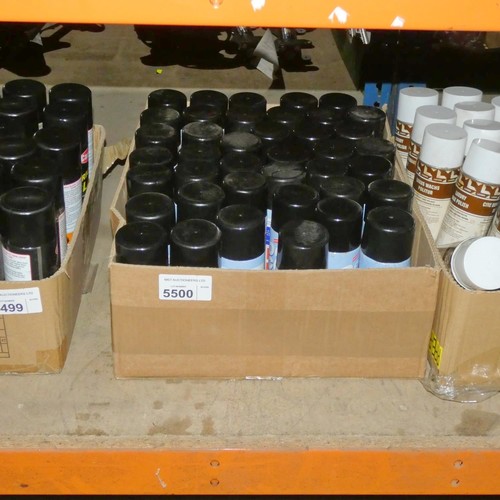 5500 - 1 box containing a quantity of Super De-icer in 400ml cans