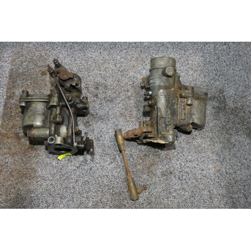139 - 2 x various vintage carburettors by Zenith