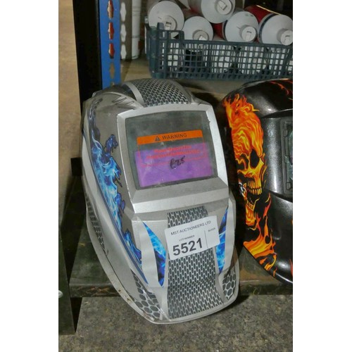 5521 - 1 x auto darkening welding helmet