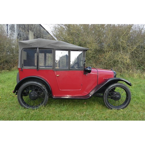 3 - Austin 7 Chummy 1928, Reg.No. DS 9565, 30/05/1928, 748cc petrol, Car No A6-391, Chassis no. 68010,  ... 