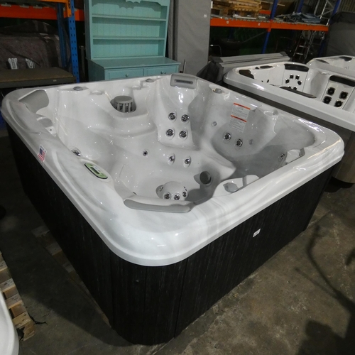 5770 - An Artesian SS 735B Dx ex-display hot tub, YOM 2020,serial number 2168667 overall approx 209 x 209cm... 