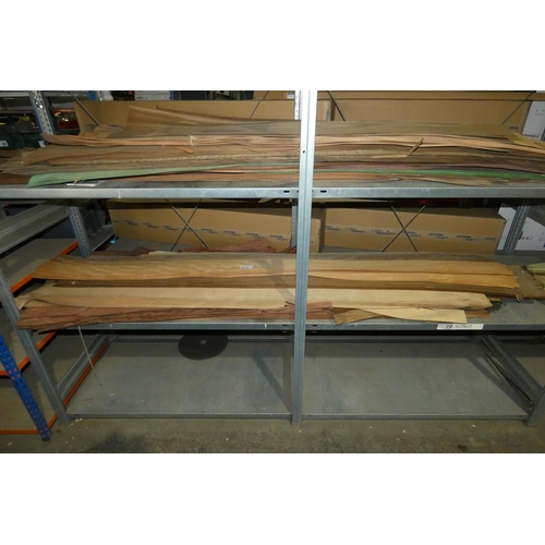 5912 - A quantity of various sheets of wood veneer - sizes vary but most are over 2m long