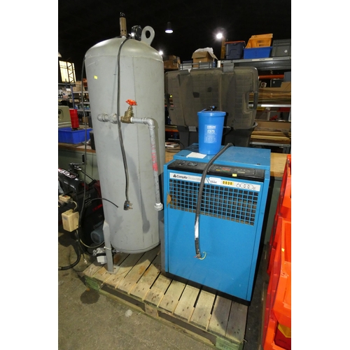 5944 - 1 x Compair Broomwade 6000E compressor 3ph, hour meter reads 3282 hours (last serviced in 2021 at 32... 