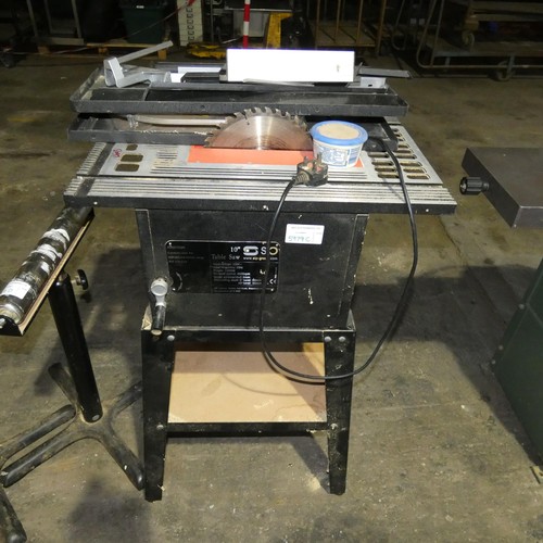 5979C - 1 x SIP 10 inch table saw with stand 240v