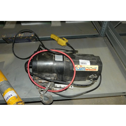 5895 - 1 x Indespension 12v E-Zee winch type DV-2500i