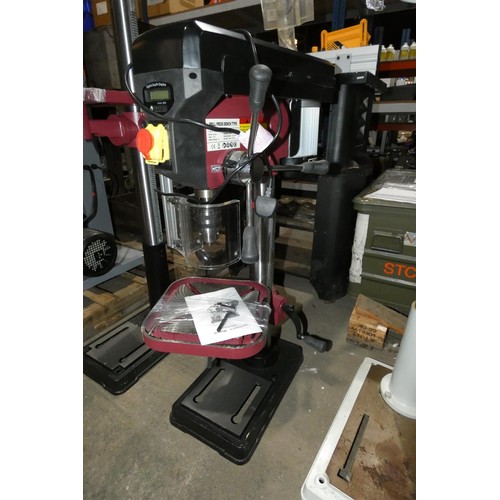 5325 - 1 x Boye ZJ4120-1 750w bench top pillar drill with chuck and guard 240v (SAM003072)