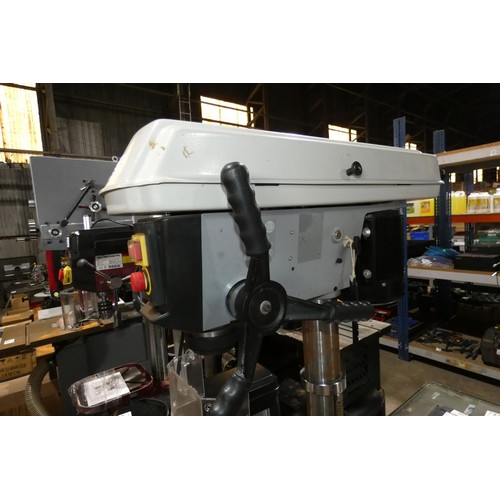 5326 - 1 x Trade AT700PD/ATDP17F floor standing pillar drill 240v. Please note that the drill has a wobble ... 