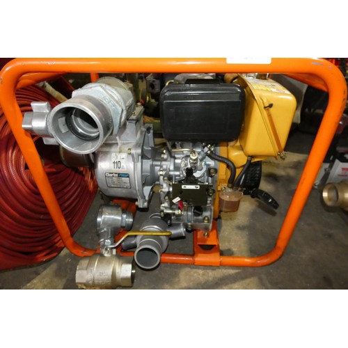 5973A - 1 x Clarke CRD3 pump with a Robin DY23 pull  start diesel engine, YOM 2005 and pump is supplied with... 