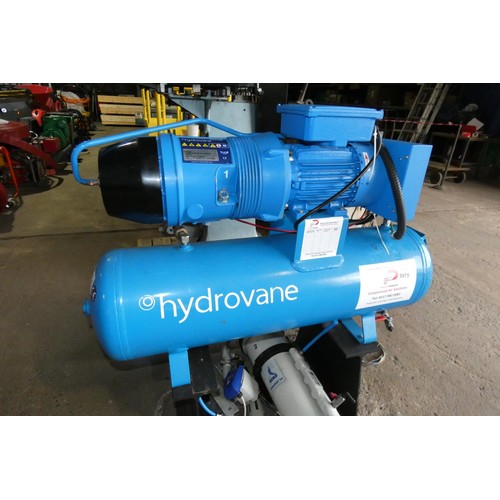 5975 - 1 x Hydrovane HV02 compressor model 502PURS10-2415D300, 240v supplied with various filters (see phot... 