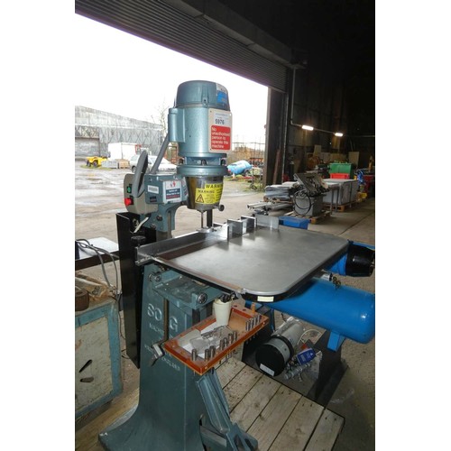 5976 - 1 x Soag SCM paper drill 240v supplied with a quantity of various paper drill bits