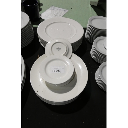 1105 - A quantity of various crockery by Villeroy & Boch