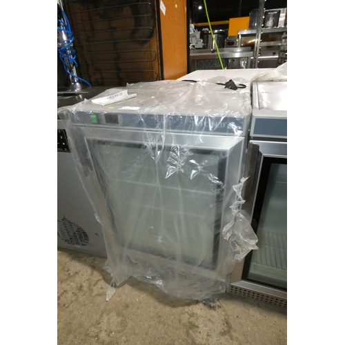 1159 - An unused under counter freezer by Tefcold type UF200VGS-P