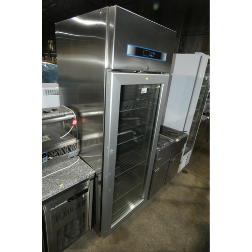 1259 - Withdrawn A commercial upright display freezer by Polaris type F-PLUSTNV70 - trade