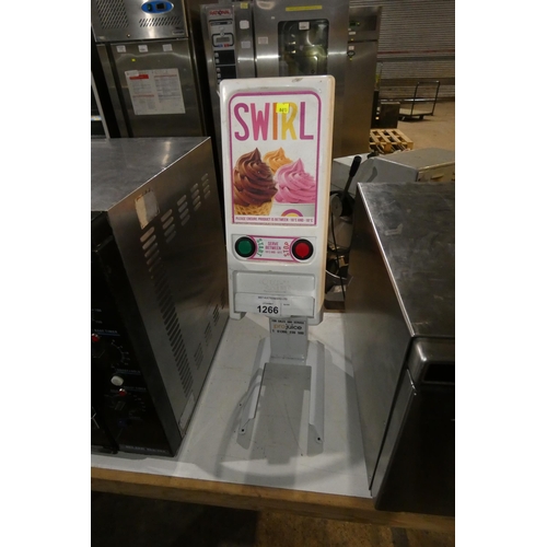 1266 - A One Shot Swirl ice-cream machine type OS7 - trade