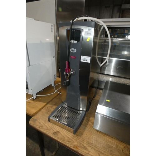 1269 - A commercial stainless steel counter top hot water boiler by Instanta CPF210 - trade