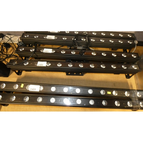 2490 - A Chauvet Colorband Pix DJ LED strip light, some wear on outer casing - trade  Tested Working