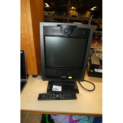 2544 - A Tanburg video conferencing unit type 1000 with remote control