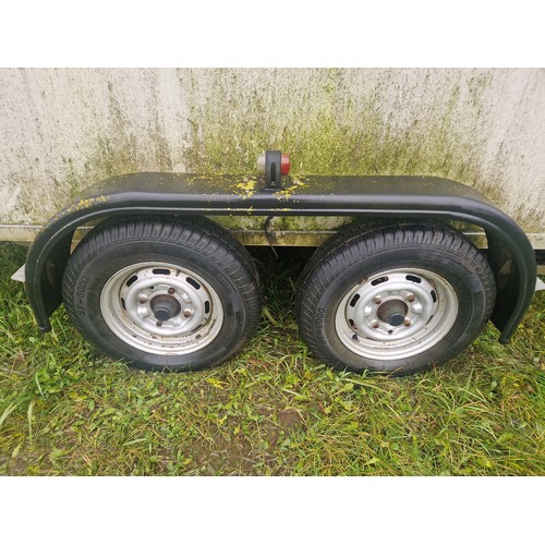 1300 - An Iso-Tek insulated trailer by Cool Trailers, the trailer box is approx 183x222x306cm, twin axle, m... 