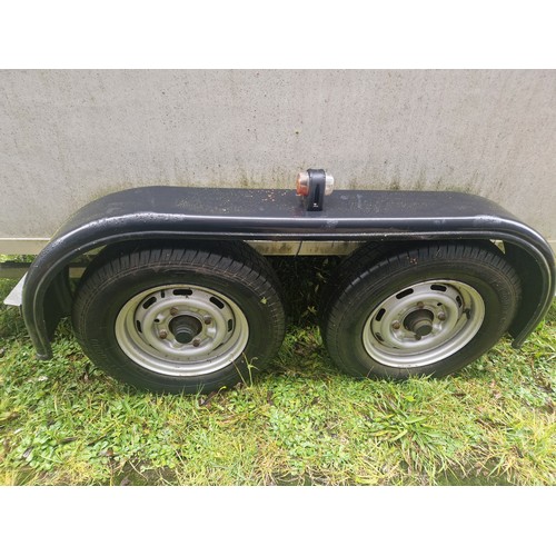 1300 - An Iso-Tek insulated trailer by Cool Trailers, the trailer box is approx 183x222x306cm, twin axle, m... 