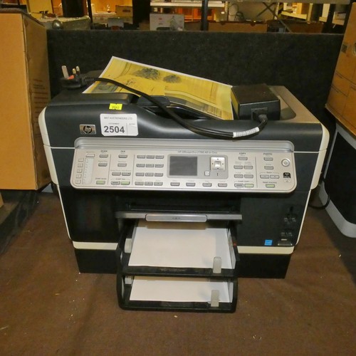 2504 - An office printer by HP type Office Jet Pro L7780 all in one - trade