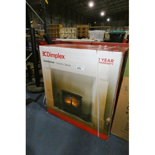 215 - A Dimplex electric stove type Sambourne RRP £249