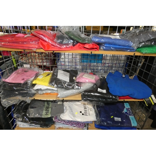 2248 - A quantity of various items of clothing. Not practical to list in detail so please view or see photo... 