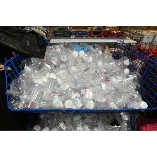 2253 - A quantity of Body Worlds H2O Active water infuser bottles. Contents of 1 metal mesh basket which is... 