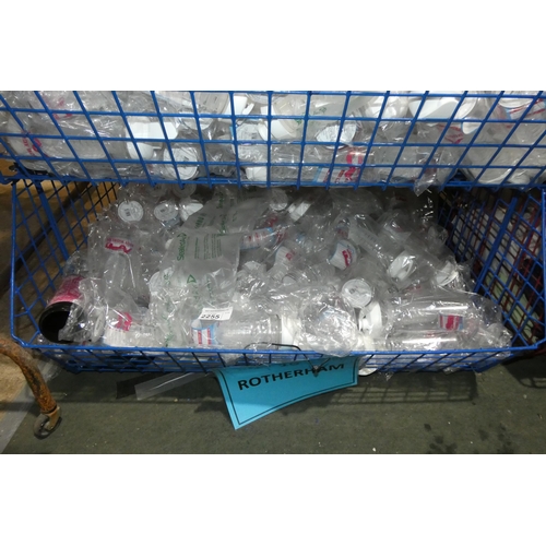 2255 - A quantity of Body Worlds H2O Active water infuser bottles. Contents of 1 metal mesh basket which is... 