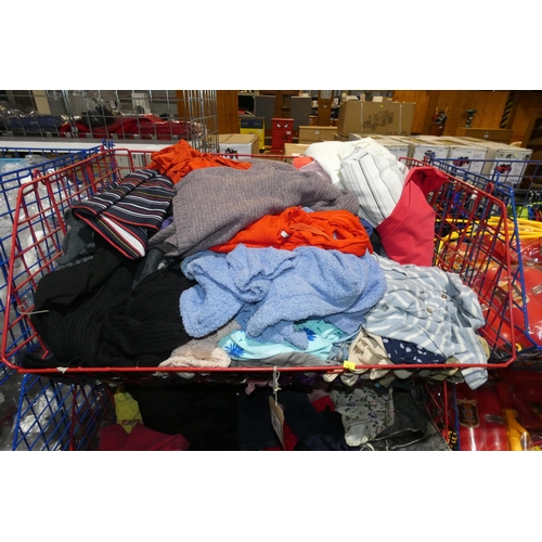 2256 - A quantity of various clothing. Not practical to list in detail so please view or see photographs. C... 