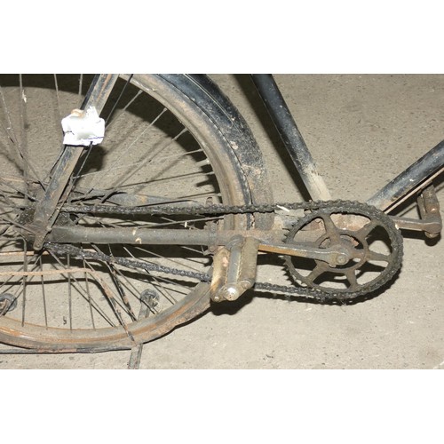 2093 - 1 x vintage bicycle - No make or model visible