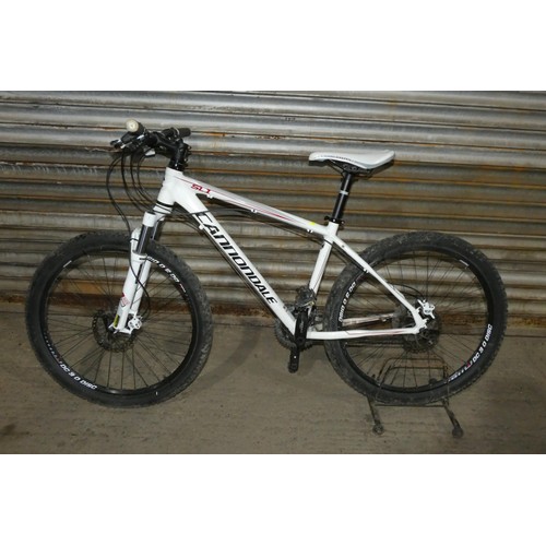 2095 - 1 x Cannondale hard tail aluminum frame mountain bike