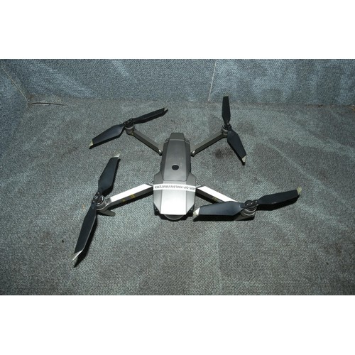 2383 - A radio controlled drone by DJI type Mavic Pro, comes with, controller, 6 batteries, 2x multi charge... 