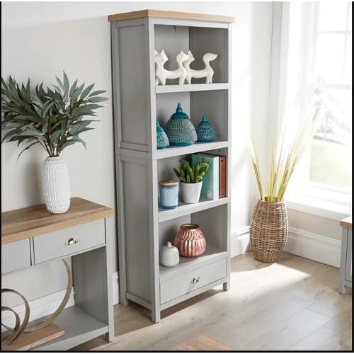 208 - A standard bookcase with a drawer type Rapp RRP £299. 180cm H x 72cm W