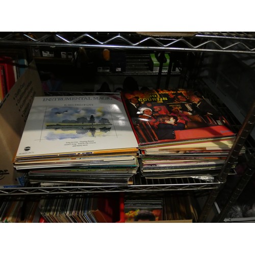 2320 - A large quantity of various LP vinyl records. Not practical to list in detail so please view or see ... 